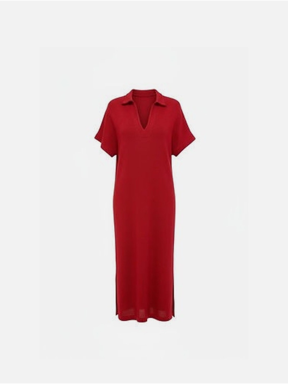 POMANDER PLACE Red Maren Polo Dress Tuckernuck